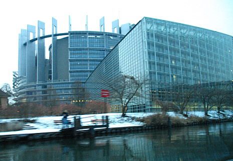 Francia Strasbourg  Parlamento Europeo Parlamento Europeo Alsace - Strasbourg  - Francia