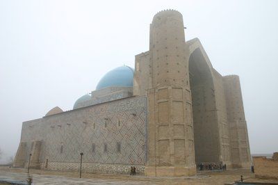 Kazajistán Turkistan  Mausoleo de Qozha Akhmed Yasau Mausoleo de Qozha Akhmed Yasau Asia - Turkistan  - Kazajistán