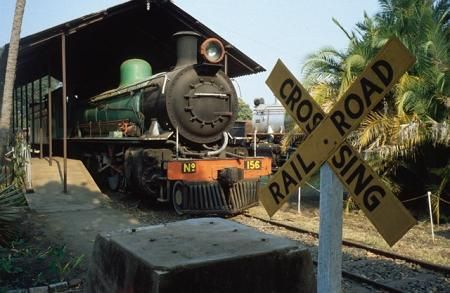 Zambia Livingstone  Railroad Museum Railroad Museum Zambia - Livingstone  - Zambia