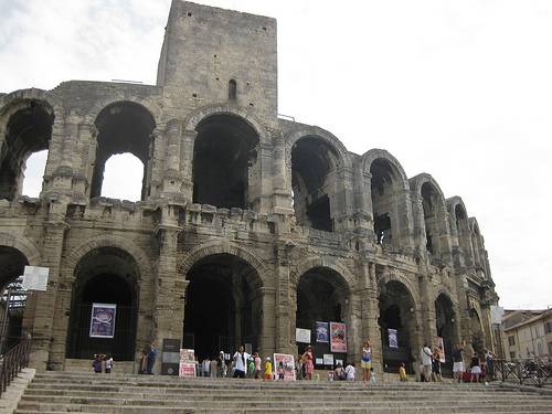 France Nimes Roman Amphitheater Roman Amphitheater Nimes - Nimes - France