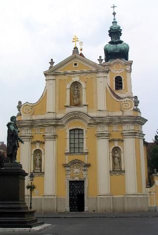 Hungría Gyor  Iglesia de los Carmelitas Iglesia de los Carmelitas Western Transdanubia - Gyor  - Hungría
