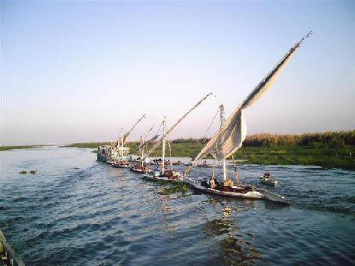 Egipto Port Said  El Lago de Almanzalah El Lago de Almanzalah África - Port Said  - Egipto