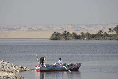 Egypt El Fayoum Qaroun Lake Qaroun Lake El Fayoum - El Fayoum - Egypt