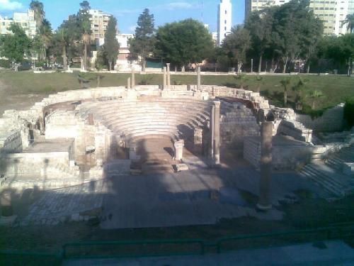 Egypt Alexandria Roman Theatre Roman Theatre Alexandria - Alexandria - Egypt