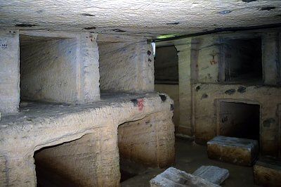 The Catacombs At Kom El Shuqafa