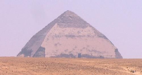 Egypt Dahshur Bent Pyramid Bent Pyramid Giza - Dahshur - Egypt