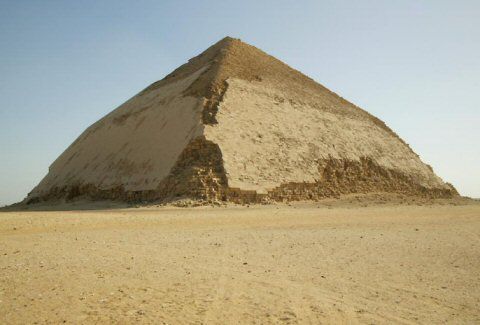 Egypt Dahshur Bent Pyramid Bent Pyramid Giza - Dahshur - Egypt