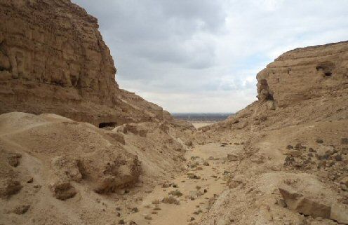 Egipto Deir El Bersha Canteras de Caliza Canteras de Caliza Menia - Deir El Bersha - Egipto