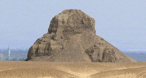 Egypt Dahshur Pyramid of King Amenemhat III Pyramid of King Amenemhat III Giza - Dahshur - Egypt