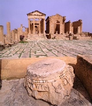 Tunez Subaytilah  Templo de Jupiter Templo de Jupiter Tunez - Subaytilah  - Tunez