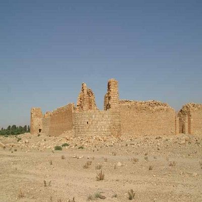 Jordania Desert castles Qasr Ain es-Sil Qasr Ain es-Sil Desert castles - Desert castles - Jordania