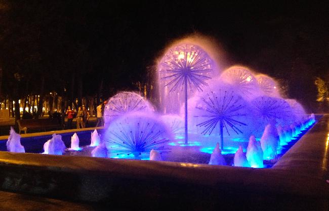 Azerbaijan Baku  Fountains Square Fountains Square Azerbaijan - Baku  - Azerbaijan