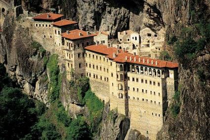Turquía Trabzon  monasterio de sumela monasterio de sumela Trabzon - Trabzon  - Turquía