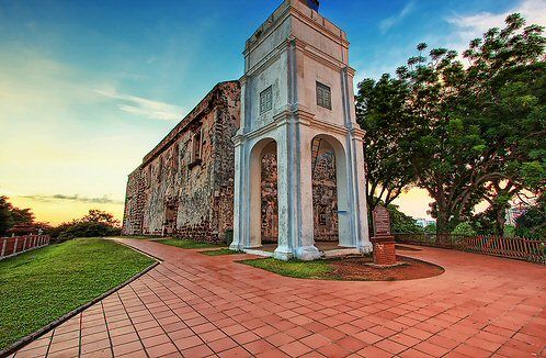 Malasia Melaka  La Iglesia de San Pablo La Iglesia de San Pablo Melaka - Melaka  - Malasia
