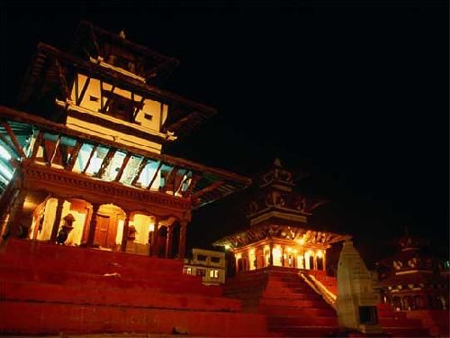 Nepal Bodhnath Gompa de Samtenling Gompa de Samtenling Nepal - Bodhnath - Nepal