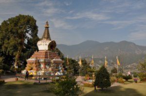 Nepal Bodhnath Gompa de Samtenling Gompa de Samtenling Bodhnath - Bodhnath - Nepal