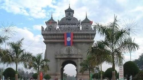 Laos Vientiane  Puerta de la Victoria Puerta de la Victoria Viangchan Prefecture - Vientiane  - Laos