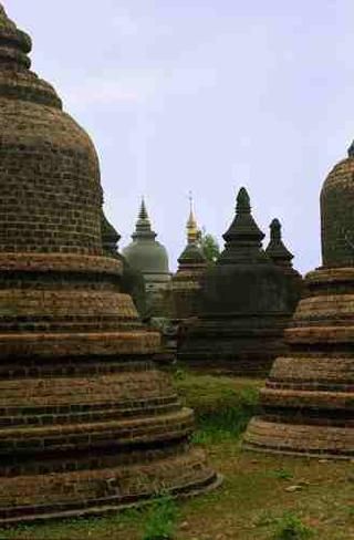 Birmania Mrauk-U Cuevas del templo de Andaw-thein Cuevas del templo de Andaw-thein Mrauk-U - Mrauk-U - Birmania