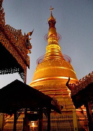 Birmania Rangún Pagoda Botataung Pagoda Botataung Birmania - Rangún - Birmania