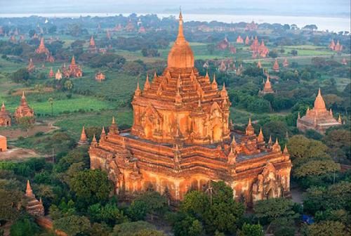 Myanmar Bagan Gawdawpalin Pagoda Gawdawpalin Pagoda Bagan - Bagan - Myanmar