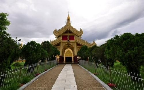 Birmania Rangún Pagoda Maha Wizaya Pagoda Maha Wizaya Rangún - Rangún - Birmania