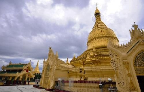 Birmania Rangún Pagoda Maha Wizaya Pagoda Maha Wizaya Birmania - Rangún - Birmania