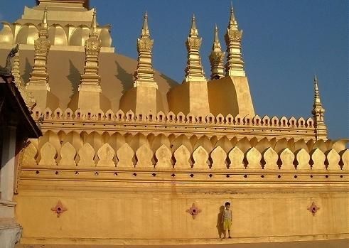 Laos Vientiane  Gran Stupa Sagrada Gran Stupa Sagrada Viangchan Prefecture - Vientiane  - Laos