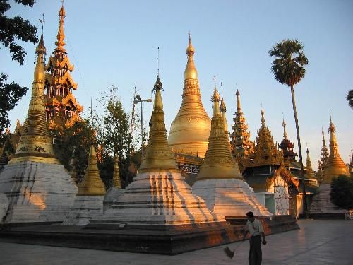 Birmania Rangún Pagoda de Shwedagon Pagoda de Shwedagon Birmania - Rangún - Birmania