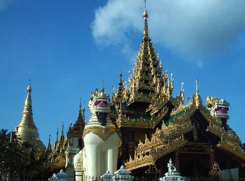 Birmania Rangún Pagoda de Shwedagon Pagoda de Shwedagon Rangún - Rangún - Birmania