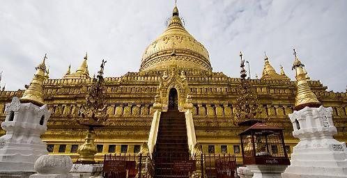 Myanmar Bagan Shwezigon Pagoda Shwezigon Pagoda Bagan - Bagan - Myanmar