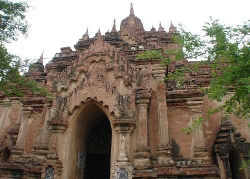 Birmania Bagan Pagoda de Sulamani Pagoda de Sulamani Mandalay - Bagan - Birmania