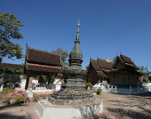 Laos Luang Prabang  Wat Xieng Thong Wat Xieng Thong Laos - Luang Prabang  - Laos