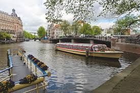 Holanda Amsterdam Canal Binnen Amstel Canal Binnen Amstel Amsterdam - Amsterdam - Holanda