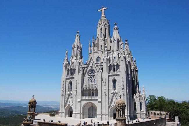 Spain Barcelona Temple Expiatori del Sagrat Cor Temple Expiatori del Sagrat Cor Barcelona - Barcelona - Spain