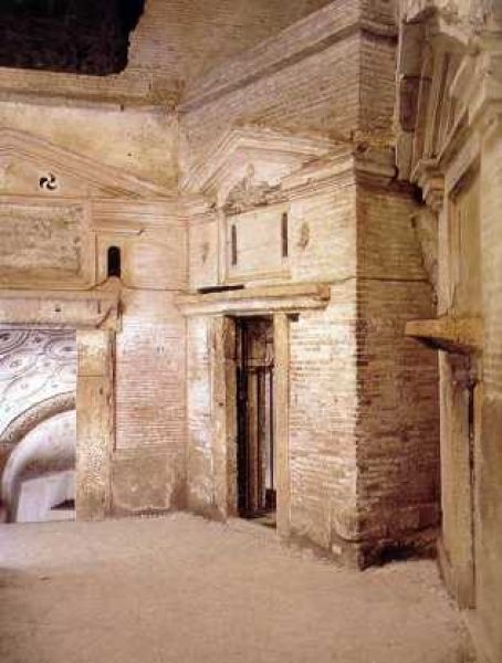 Italy Rome Catacombe San Sebastiano Catacombe San Sebastiano Lazio - Rome - Italy
