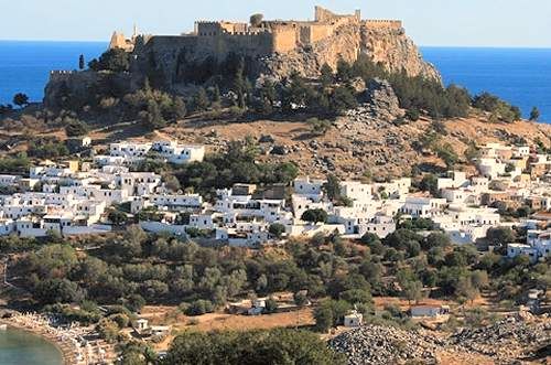 Grecia Rodos  Ciudad de Lindos Ciudad de Lindos South Aegean - Rodos  - Grecia