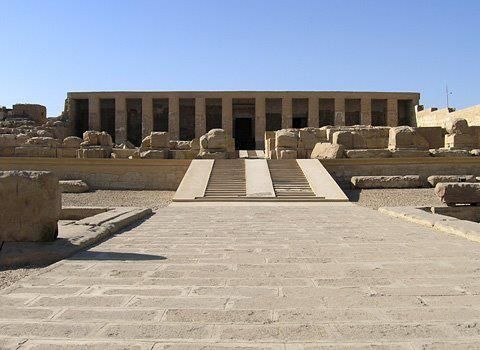 Egypt Abydos Temple of Seti I Temple of Seti I Abydos - Abydos - Egypt