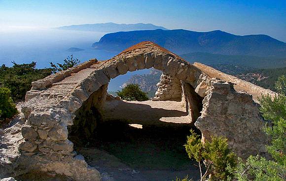 Greece Rodos The castle of Monolithos The castle of Monolithos Greece - Rodos - Greece