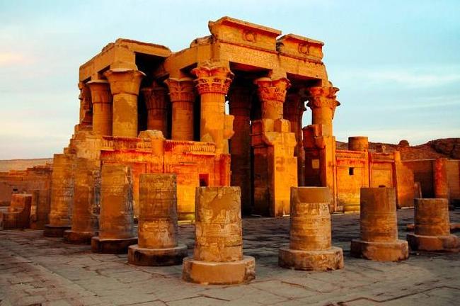 Egypt Kom Ombo The Hall of Hathor The Hall of Hathor Egypt - Kom Ombo - Egypt