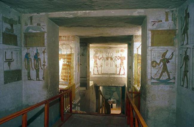 Egipto El Valle de Los Reyes Tumba de Seti II Tumba de Seti II Luxor - El Valle de Los Reyes - Egipto
