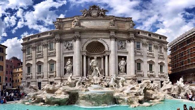 Italy Rome Trevi Fountain Trevi Fountain Italy - Rome - Italy
