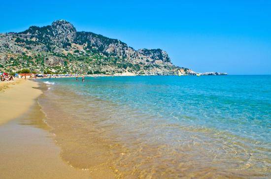 Grecia Rodos  Playa Tsambika Playa Tsambika South Aegean - Rodos  - Grecia