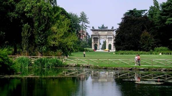 Italy Milan Parco Sempione Parco Sempione Lombardia - Milan - Italy