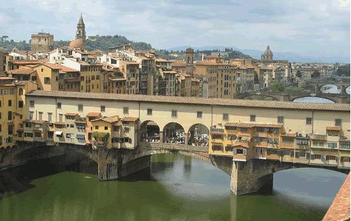 Italia Florencia El Puente Viejo El Puente Viejo Florencia - Florencia - Italia