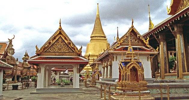 Thailand Bangkok Wat Phra Cayo Temple Wat Phra Cayo Temple Thailand - Bangkok - Thailand