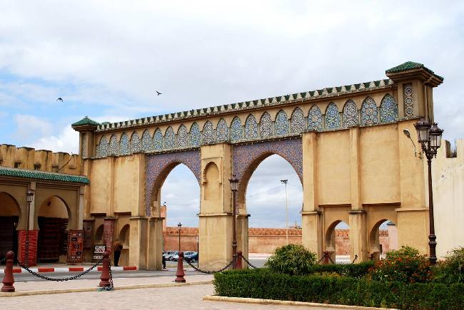 Morocco Meknes Mulay Ismail Mausoleoum Mulay Ismail Mausoleoum Meknes - Meknes - Morocco