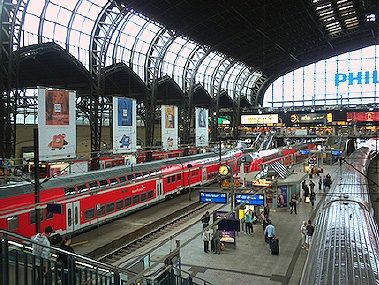 Alemania Hamburgo Estación Central de Hamburgo Estación Central de Hamburgo Alemania - Hamburgo - Alemania