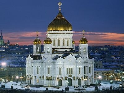 Russia Moscow Christ the Saviour Cathedral Christ the Saviour Cathedral Moscow - Moscow - Russia