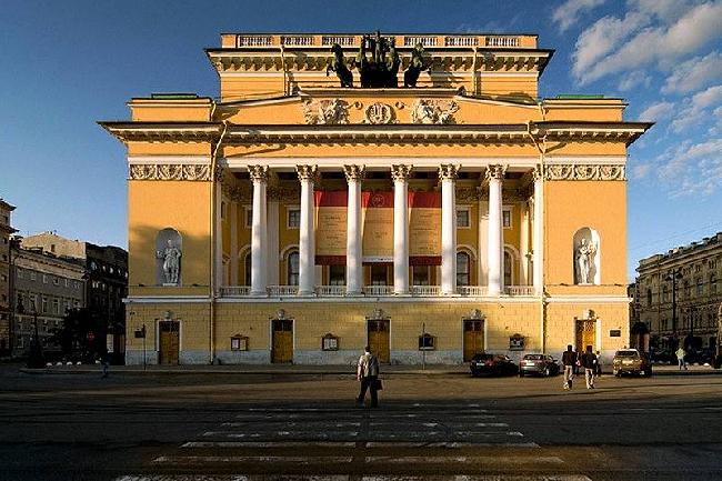 Russia Saint Petersburg Alexandrinsky Theatre Alexandrinsky Theatre Saint Petersburg - Saint Petersburg - Russia