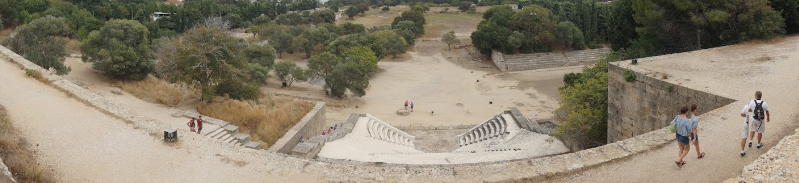 Greece Rodos Ancient Olympic Stadium Ancient Olympic Stadium Rodos - Rodos - Greece